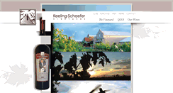 Desktop Screenshot of keelingschaefervineyards.com